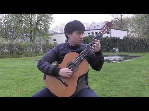 (MV Full) Johann Sebastian Bach (1685-1750) - Prelude & Très vite from Lute Suite in G minor, BWV995