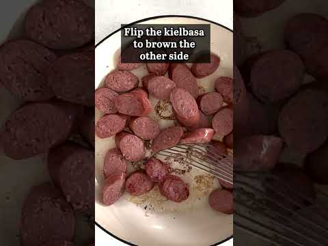 Cozy Kielbasa And Sauerkraut Skillet Recipe #recipes #comfortfood #sauerkraut