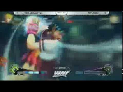 WNF2014 1.8 - Michael Tan (Ken) vs. NYChrisG (Sakura) - AE Losers Semi