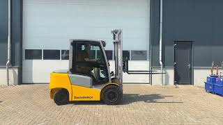 Jungheinrich DFG 425 Triplex Freelift Sideshift 2.5 ton Diesel Heftruck as Ne Diesel-Gabelstapler kaufen - Bild 4 | Forkliftonline AT Jungheinrich DFG 425 Triplex Freelift Sideshift 2.5 ton Diesel Heftruck as Ne Diesel-Gabelstapler | Bild 4 - Forkliftonline