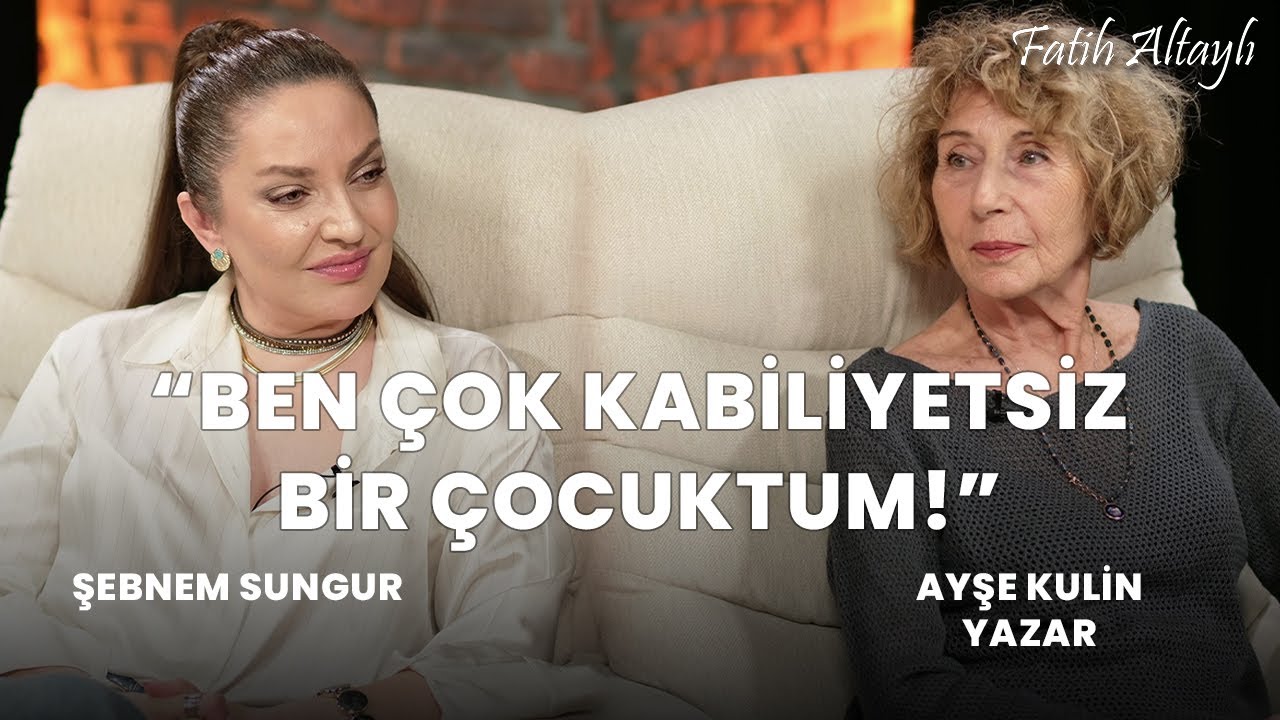 “Yazar olmak için okur olmak lazım” / Şebnem Sungur & Yazar Ayşe Kulin
