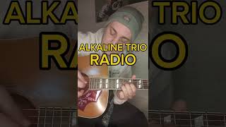 How To Play RADIO (Alkaline Trio) - Intro Melody Lesson