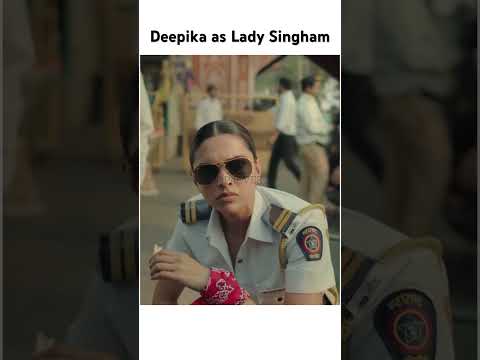 Deepika Padukone as Lady Singham can’t wait #deepikapadukone