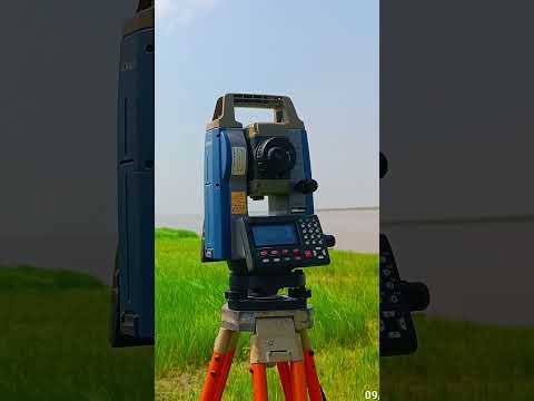 Promotional ad for land survey company