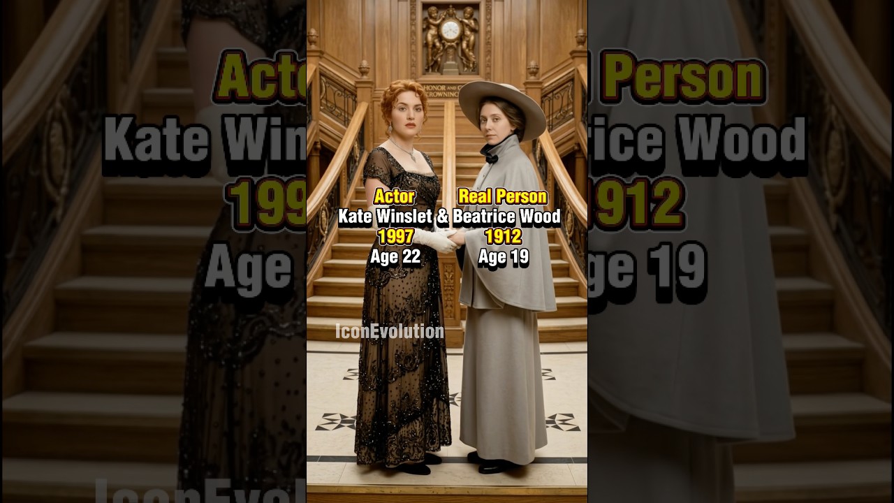 Titanic (1997) Characters vs Real People Who Were on Board 😳