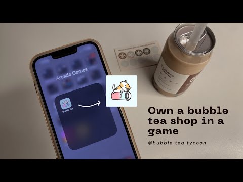 Be a bubble tea shop owner | fun & aesthetic game - YouTube