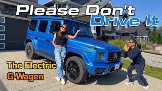 2025 Mercedes G580 +EQ  Technology / OMG She's in LOVE 😍