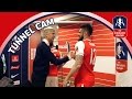 Tunnel Cam - Arsenal vs Manchester City - Emirates FA Cup Semi-Final | Inside Access