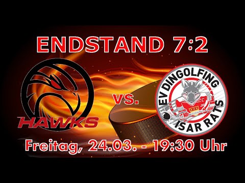 Highlights - 4. Finale: ESC Hassfurt vs. EV Dingolfing - 24.03.23 in Hassfurt PlayOffs Endstand 7:2