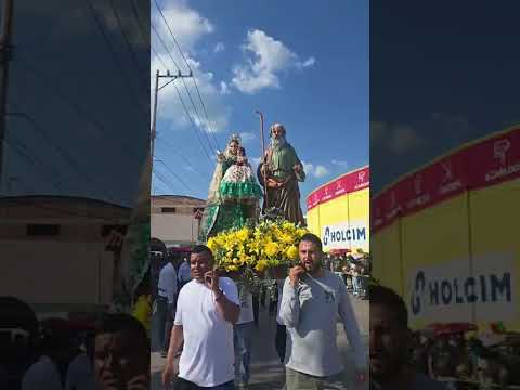 Santa Ana Pacueco Gto  Recorrido De Señora Santa Ana  y San Juaquin Fiestas Patronales 2o26