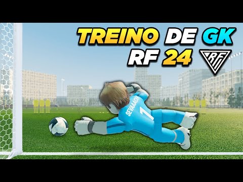 Roblox - Treinando de Goleiro no Real Futbol 24!