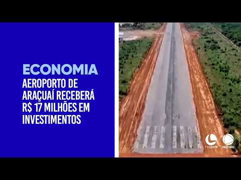 Vale do Jequitinhonha: R$ 17 milhões para reforma do aeroporto de Araçuaí.