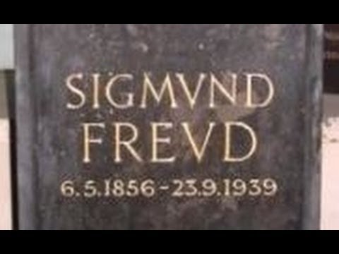 Sigmund Freud tomb, Golders Green Crematorium, London, England, United Kingdom, Europe