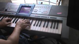 I need your love Miami Sound Machine piano cover by Dennis Goza Yamaha PSR-1500