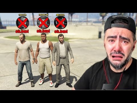 TREVOR FRANKLIN MICHEALI SILDILER OYUN BITTI ARTIK - GTA 5 MODS