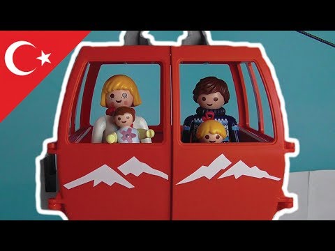 Playmobil Türkçe Kayak - Hauser Ailesi - Çocuk filmi