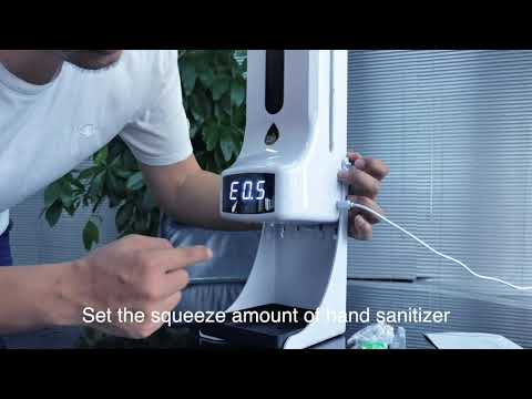 K9 Pro Automatic Temperature Measuring & Disinfection Device Demo