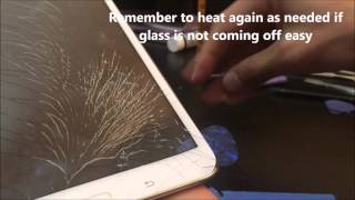 How to replace Samsung Tab 4 Screen digitizer