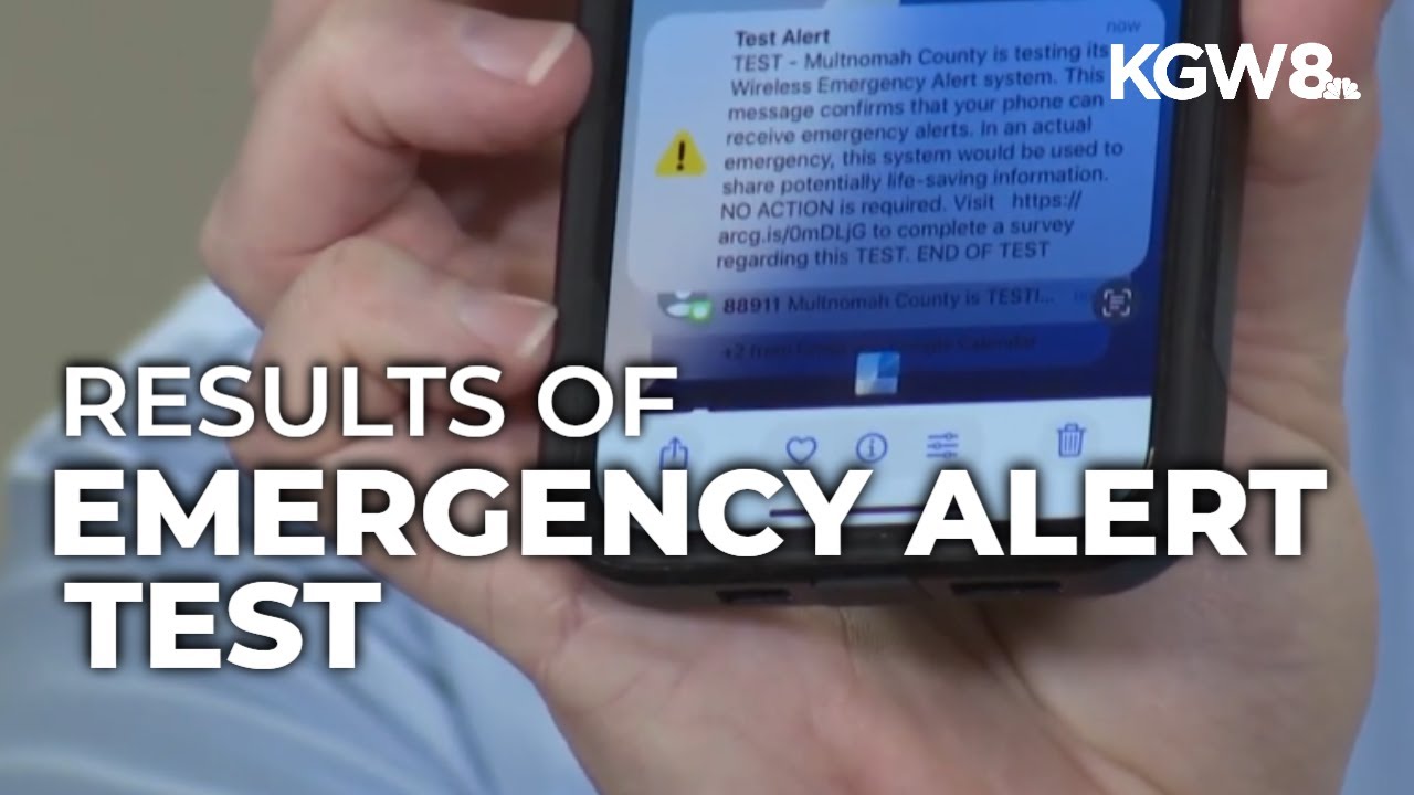 Multnomah County reports on emergency system testing results