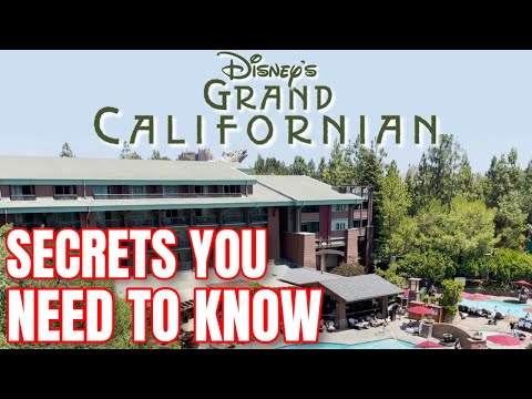 Disneylands Grand Californian 2021 VOLLSTÄNDIGE Tour & Geheimnisse | Alles, was Sie wissen MÜSSEN...