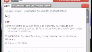 Definición de fez