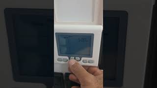 Temperzone wall controller programming.