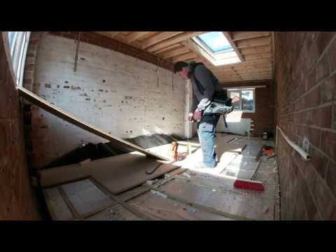 Garage Conversion Episode 1 (floor construction)