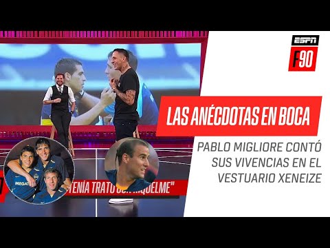 Las alpargatas de Rodrigo Palacio y más anécdotas IMPERDIBLES de #Migliore en #Boca