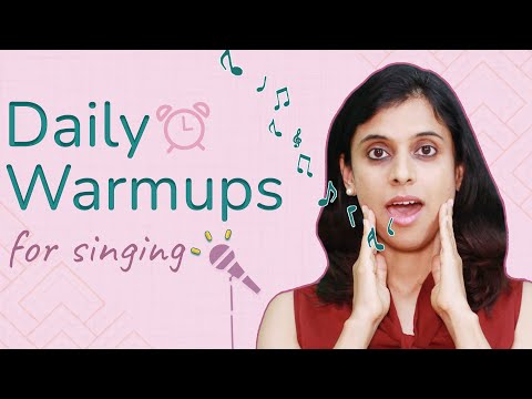 10 minute Warmup Exercise for all singers | VoxGuru ft. Pratibha Sarathy