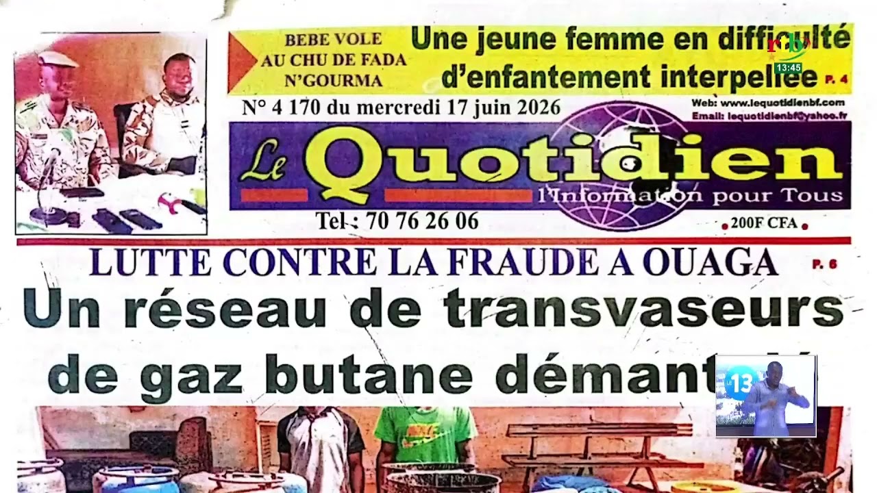 Revue de presse du 17 juin 2026