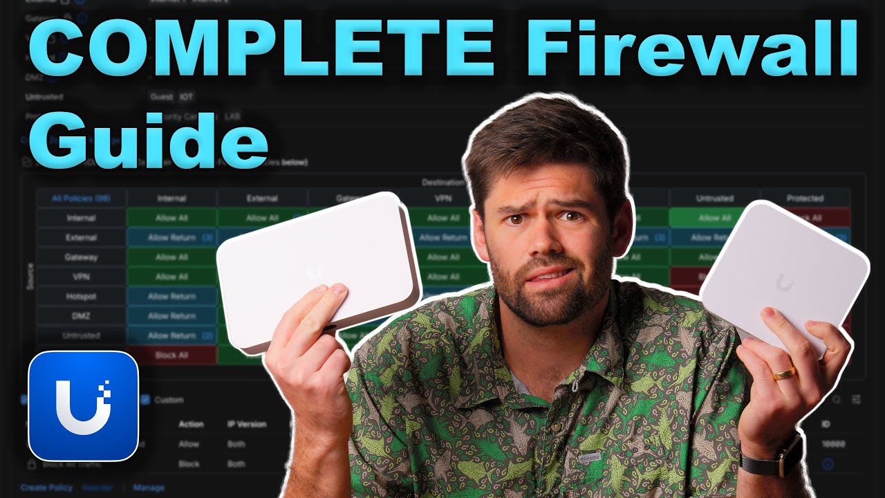 SECURE your UniFi Setup: Complete Guide to Firewalls, VLANs, and Networks