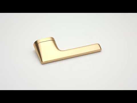 Миниатюра изображения товара Ручка дверная Lockstyle PERIDOT MOV BB (матовое золото)