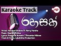 Rahasak (රහසක්) | Harshad Ibrahim ft Harry Harsha | Karaoke Track (Without Voice) With Lyrics Video