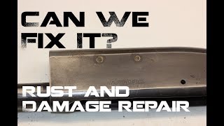 Repairing Rust and Damage to Firearms with Durafil, Remington 870 TC restoration
