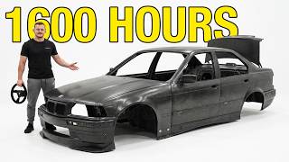 I MADE A FULL CARBON BMW WITH NO EXPERIENCE