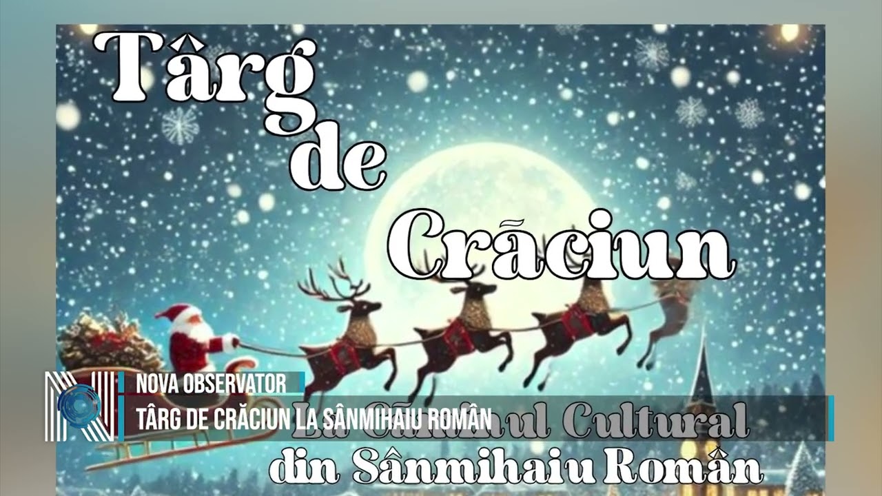 Târg de Crăciun la Sânmihaiu Român