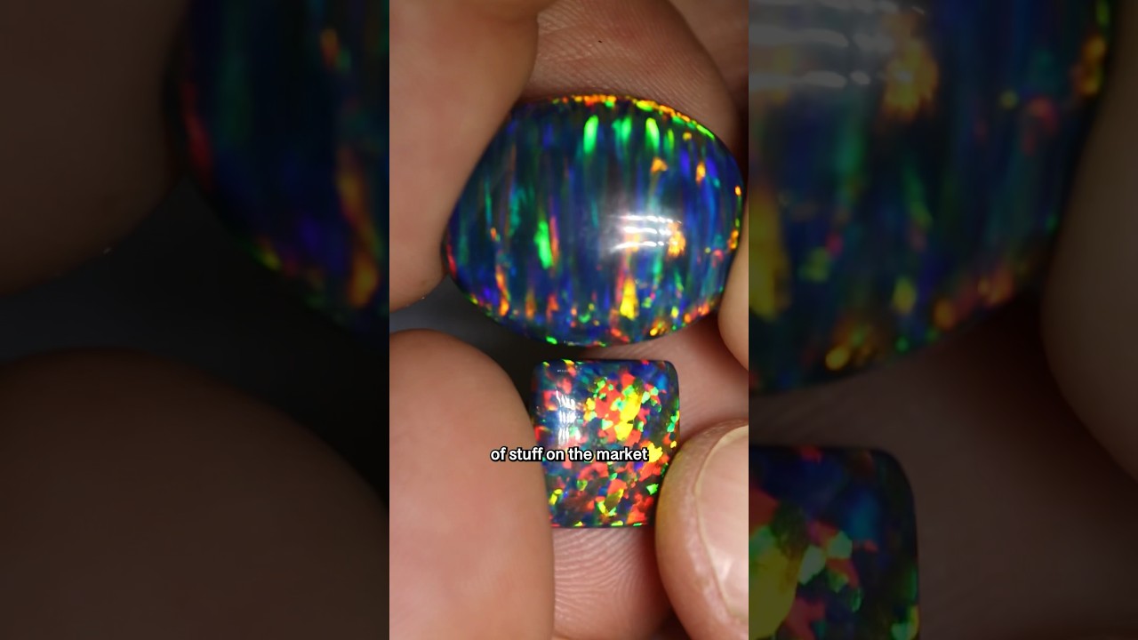 Beware of synthetic opal being sold as real