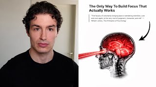 the ONLY way to build focus that actually works (No B.S.)