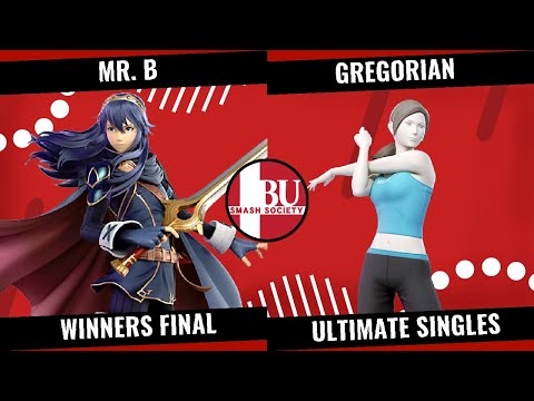 BU Smash Society S10 W1 - Mr. B (Lucina) vs Gregorian (Wii Fit Trainer) [Winners Final]