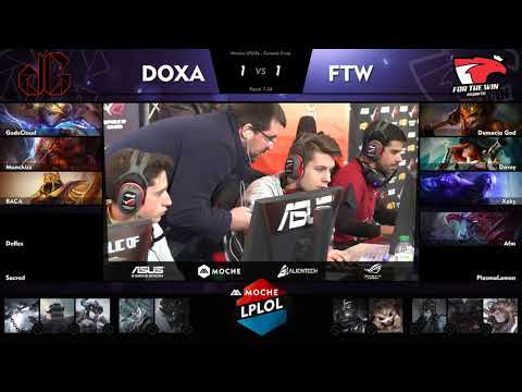 Moche LPLOL - Grande Final 2017 - FTW Vs. DOXA - Jogo 3