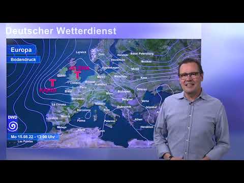 15.08.2022 Unwetterwarnung Deutscher Wetterdienst (DWD)