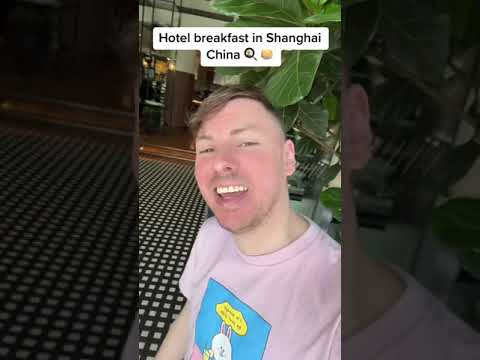 Buffet de café da manhã na China | W Hotel Shanghai