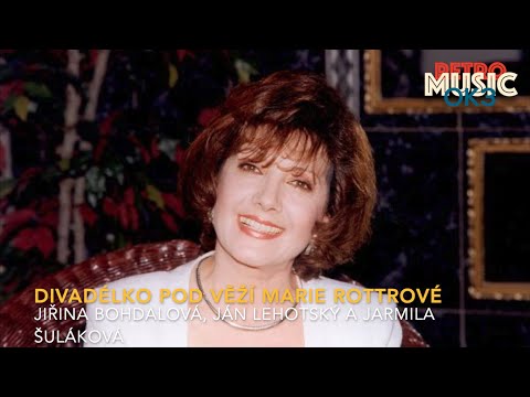 Divadélko pod věží - Hosty M. Rottrové tentokrát jsou J. Bohdalová, J. Lehotský a J. Šuláková (1986)