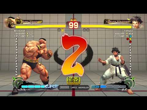 Brickubat ( Zangief ) Vs. TempoJ ( Makoto ) SSF4 AE Ranked Match