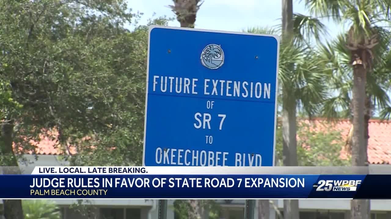 Judge approves SR7 extension project in the Acreage