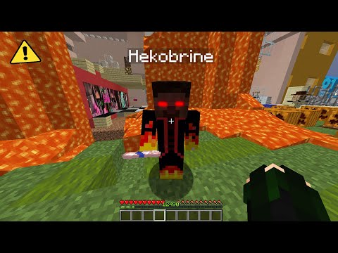 Herobrine's brother came to our house! - Minecraft