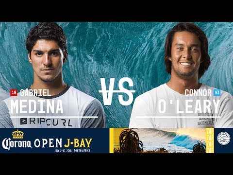 Gabriel Medina vs. Connor O'Leary - Round Three, Heat 12 - Corona Open J-Bay - Men's 2018