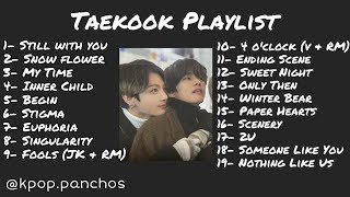 Taekook playlist to sleep// soft// chill