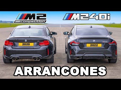 BMW M240i vs BMW M2: ARRANCONES