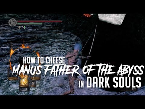 How to Cheese Manus, Father of the Abyss in Dark Souls Remastered (Easy Kill)
